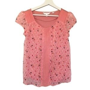 Lauren Conrad Floral Blouse